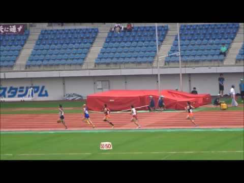 下見怜央選手（愛媛大）男子800m予選3組、1着：2分01秒12　～四国インカレ2017～