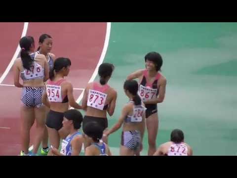第59回東海陸上競技選手権大会　女子4×400mR　決勝　大会新記録　2016/8/28