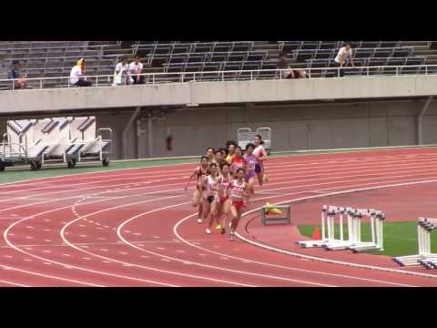 2017 西日本インカレ陸上 女子800m決勝