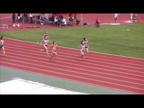 女子200ｍ　決勝　第70回北海道高等学校陸上競技選手権大会