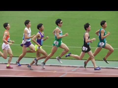 関東ｲﾝｶﾚ 男子2部 1500m予選4組 2017.5.25