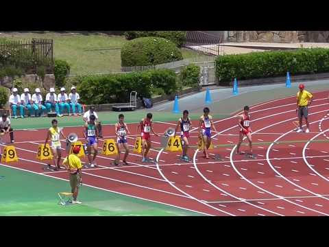 2017近畿IH・男子100m準決勝第1組