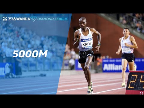 Jacob Krop sets new world lead in Brussels 5000m - Wanda Diamond League 2022