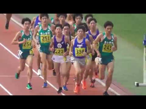 学生個人選手権 男子5000mタイムレース1組 小木曽/東海大･青学大対決 2019.6.8