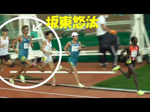 坂東悠汰圧巻の走りをみせる 男子5000ｍ決勝　GＰ新潟 Athletics Challenge Cup 2022