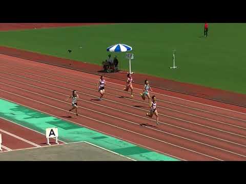 20170918_県高校新人大会_女子100m_予選2組