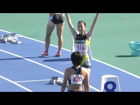 予選-決勝 1年2年 女子400mH 近畿高校ユース陸上2024