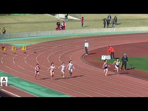 20180317_第3回宮崎県記録会_一般・高校女子100m_1組