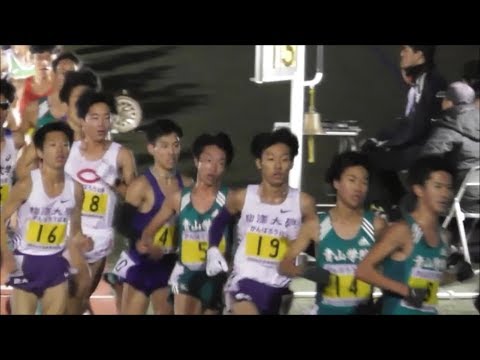 【頑張れ中大】10000m記録挑戦会 12組 池田/三浦、痛恨のよろめきで幻の28分台 2018.11.24