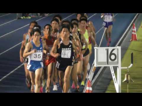 日体大記録会5000m 30組 谷澤竜弥(中大2018年度新入生) 2017.9.24