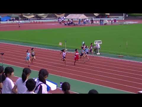 2017北区陸上選手権中2女子100m決勝