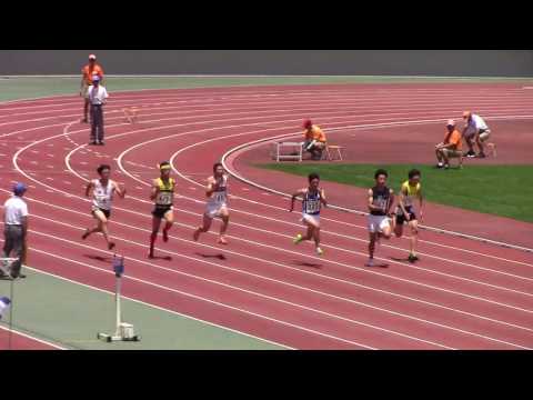 2016 東海高校総体陸上 男子100m予選1