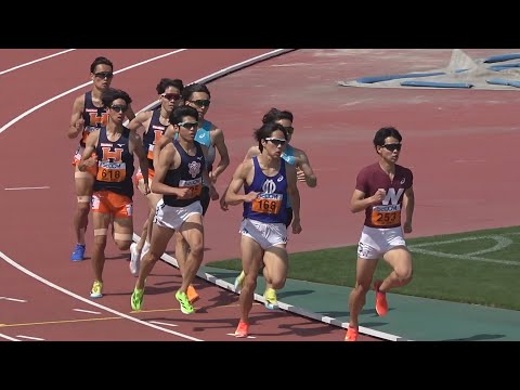 決勝 3部・2部・1部 男子800m 関東インカレ陸上2025