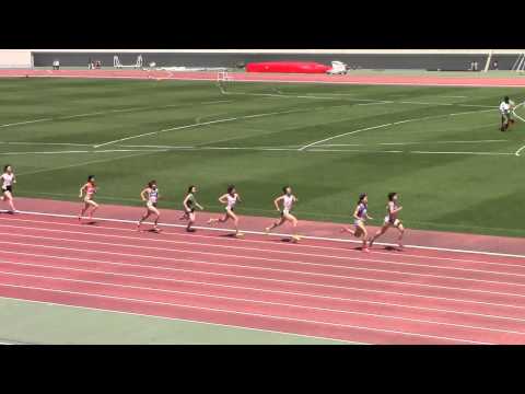2015 西日本インカレ陸上 女子800m 予選4