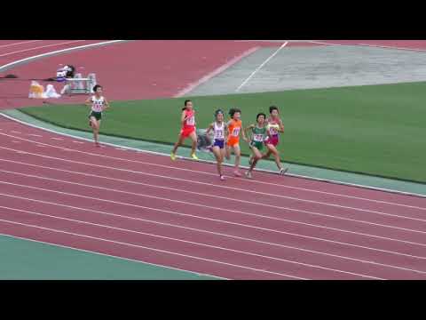 H30　ジュニアオリンピック　B女子1500m　予選3組