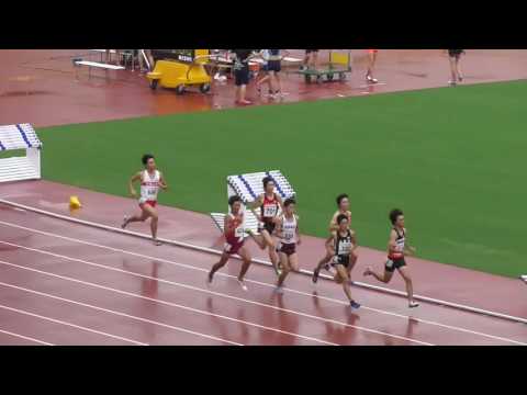 第51回全国高等専門学校体育大会陸上競技　男子800m　予選第1組　2016/8/24