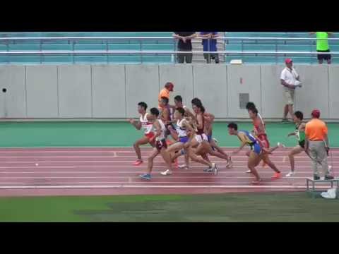 第51回全国高等専門学校体育大会陸上競技　男子1500m　決勝　大会新記録　2016/8/25