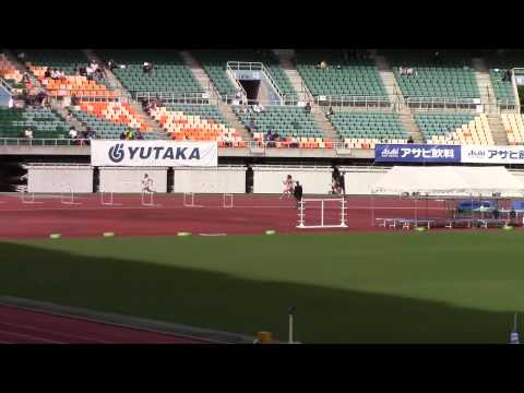 2015 静岡国際陸上 女子400mH タイムレース1