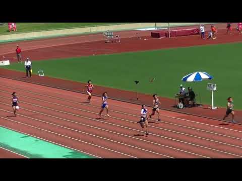 20170918_県高校新人大会_女子100m_予選9組