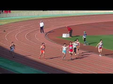 20180317_第3回宮崎県記録会_一般・高校男子100m_1組