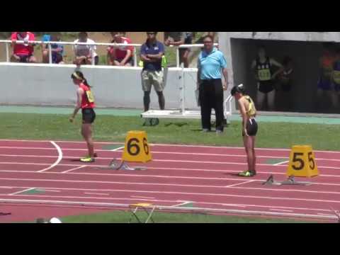 H30　千葉県中学通信陸上　女子200m　B決勝