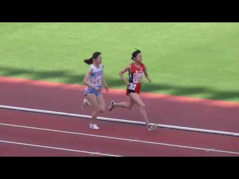 愛知県高校総体　女子3000m　決勝　タイムレース第2組　ラスト800m　2018/05/20