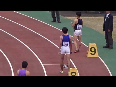 第66回大阪学生陸上競技対校選手権大会　男子 4×100ｍ ﾀｲﾑﾚｰｽ2組