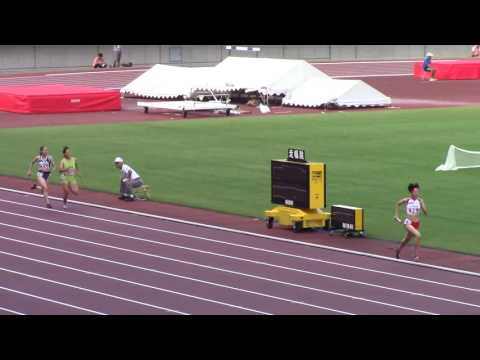 2016 岡山インターハイ陸上 女子4×400mR予選3