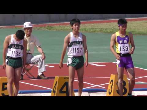 20170519群馬県高校総体男子100m決勝