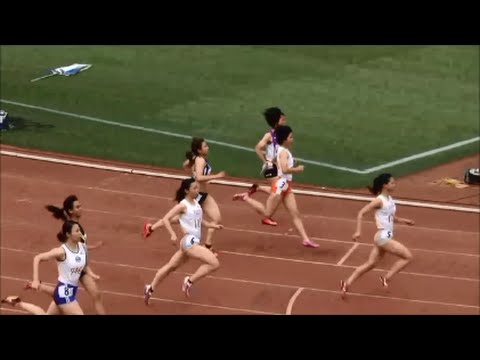 群馬県陸上競技選手権2016 女子100ｍ決勝