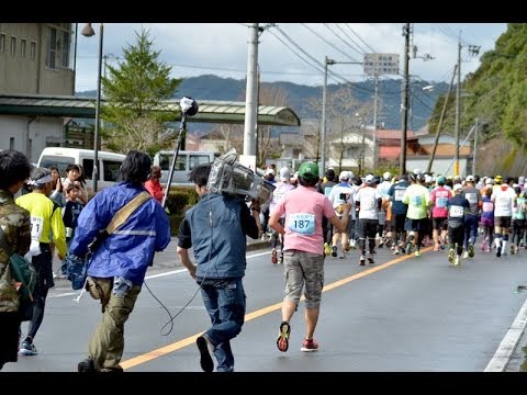 第６回 四万十川桜マラソン（実況あり） 2014.3.30