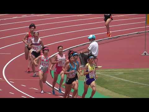 20190613_南九州高校総体_女子1500m_予選1組