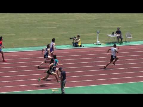 58th東日本実業団 男子100m予選8組ケンブリッジ飛鳥10.10(+0.7)GR