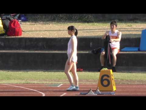 20170415 春季記録会(桐生会場） 女子200m 第2レース2組