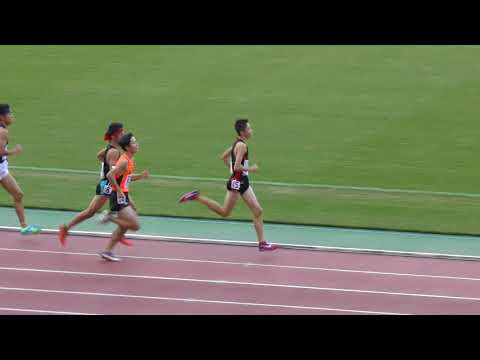 H29　ジュニアオリンピック　B男子1500m　予選2組