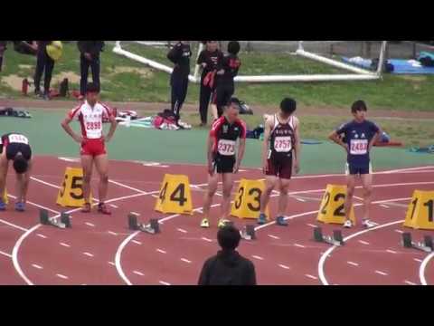 2018 茨城県高校総体陸上 県南地区男子100m決勝