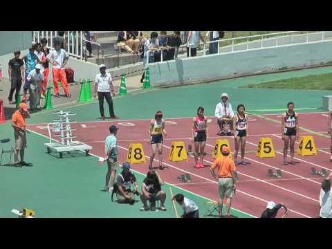 H29　千葉県高校総体　女子100mH　準決勝1組
