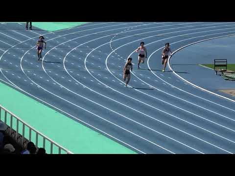 20180916102230県高校新人大会女200ｍ予選9組 大澤 遥