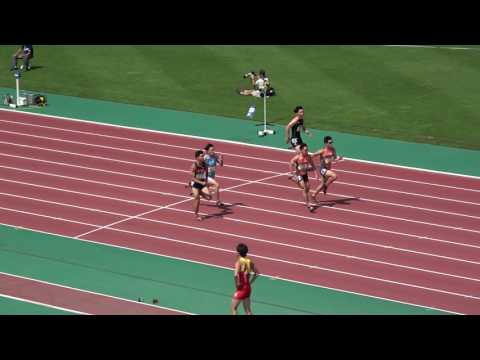 2017NANBU Memorial Men&#039;s100m heat3 Yusuke UOZATO10.44(-0.7) 魚里勇介 馬場友也 女部田祐