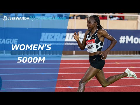 Hellen Obiri runs 14:22.12 to win the 5,000m (Monaco 2020) - Wanda Diamond League