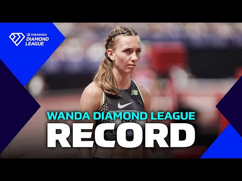 Femke Bol breaks her own Diamond League RECORD in London 400m hurdles - Wanda Diamond League 2024