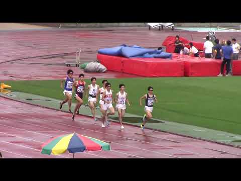 2019西日本学生対校陸上 男子800m準決勝4 2