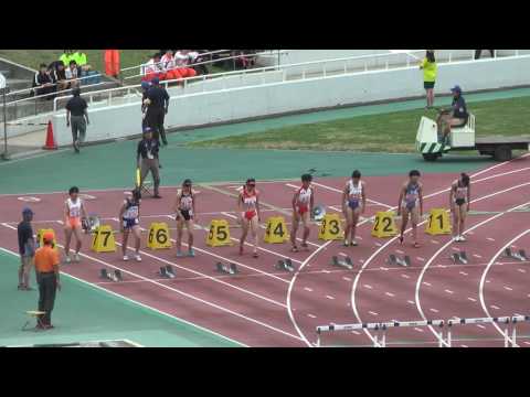 H29　南関東　女子七種競技　100mH　2組