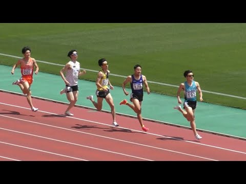 決勝 男子800m 金栗記念陸上2024