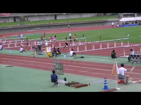 20170716 富山県陸上競技選手権大会 男子共通110mH予選1組