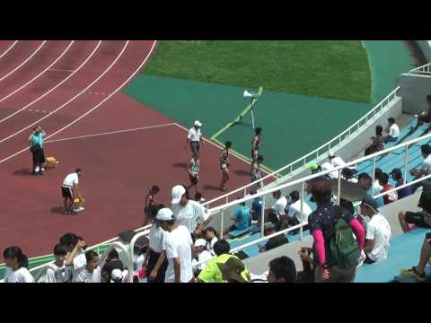 H29　千葉県　中学通信陸上　2年男子100m　決勝