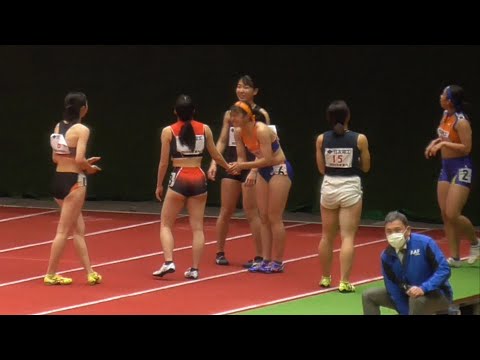 U20女子60ｍ決勝　2022日本室内陸上