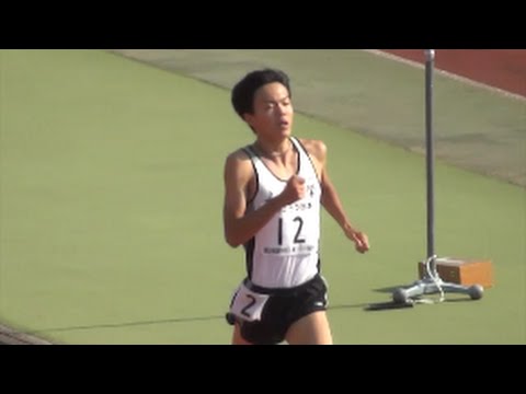 関東学生新人陸上2015 男子5000m タイム1組