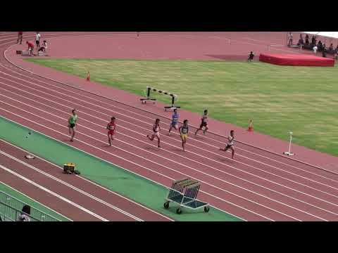 2018 茨城県高校個人選手権 1年男子100m予選8組