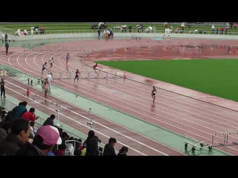 2018 茨城県高校新人陸上 男子400mH予選5組